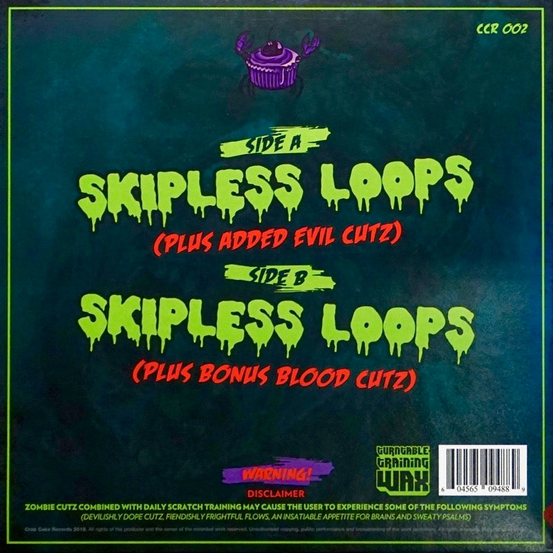 KILLER PORTABLE ZOMBIE CUTZ - 7IN (Violet Vinyl) – Jesse Dean Designs