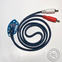 Load image into Gallery viewer, TECHNICS SL1200 RCA CABLE WITH INTERNAL GROUND PCB