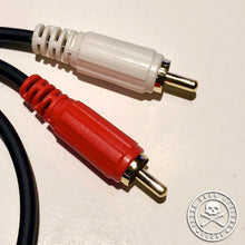 Load image into Gallery viewer, TECHNICS SL1200 RCA CABLE WITH INTERNAL GROUND PCB