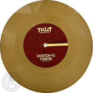 DJ T-KUT- SKRATCH FU-FINGERS PRACTICE - 7IN (GOLD)