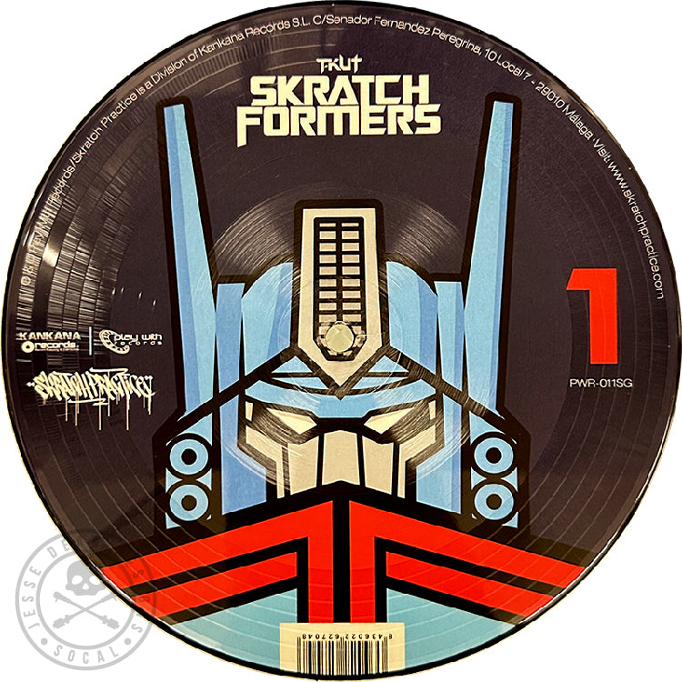 DJ T-KUT – SKRATCH FORMERS 1 – 7IN (Picture Disc Vinyl Edition)