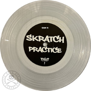 DJ T-KUT - SKRATCH PRACTICE VOL 1 - 7IN (CLEAR VINYL)