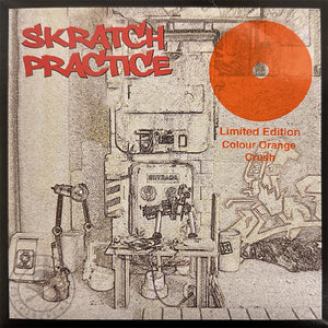 DJ T-KUT - SKRATCH PRACTICE VOL 1 - 7IN (ORANGE VINYL)