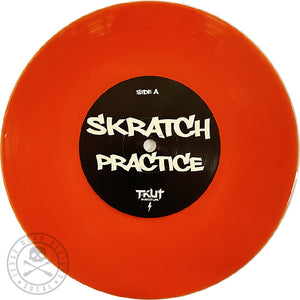 DJ T-KUT - SKRATCH PRACTICE VOL 1 - 7IN (ORANGE VINYL)