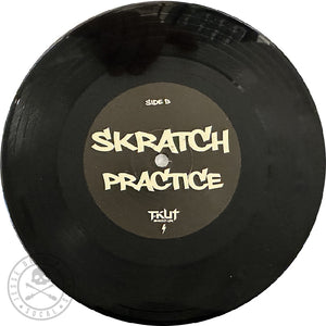 DJ T-KUT - SKRATCH PRACTICE VOL 1 - 7IN (BLACK VINYL)