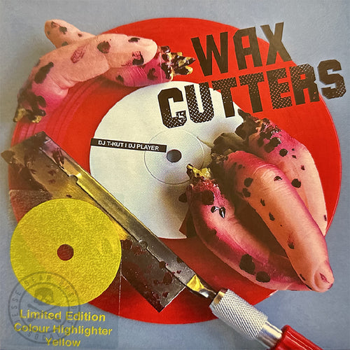 DJ T-KUT - WAX CUTTERS - 7IN (TRANSLUCENT YELLOW)