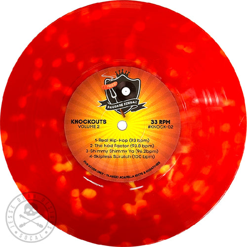 DSK - KNOCK OUTS V2 - 7IN (RED MARBLE)