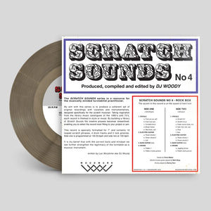 DJ WOODY SCRATCH SOUNDS NO. 4 -  7" (COLOR VINYL)