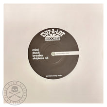 Load image into Gallery viewer, MINI DUCK BREAKS - DJ BABU - 7IN (WHITE VINYL)