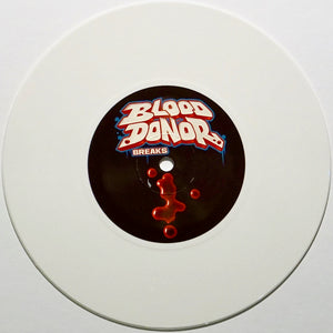 KAIR ONE - BLOOD DONOR BREAKS - 7IN (White Vinyl)
