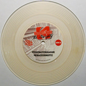 TEXAS SCRATCH LEAGUE ‎– KRACKER NUTTZ THE ALMIGHTY - 7" (Clear Vinyl)