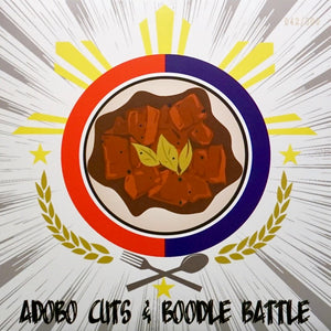 DJ TORQUE - ADOBO CUTS & BOODLE BATTLE - 7" (Blue Vinyl)