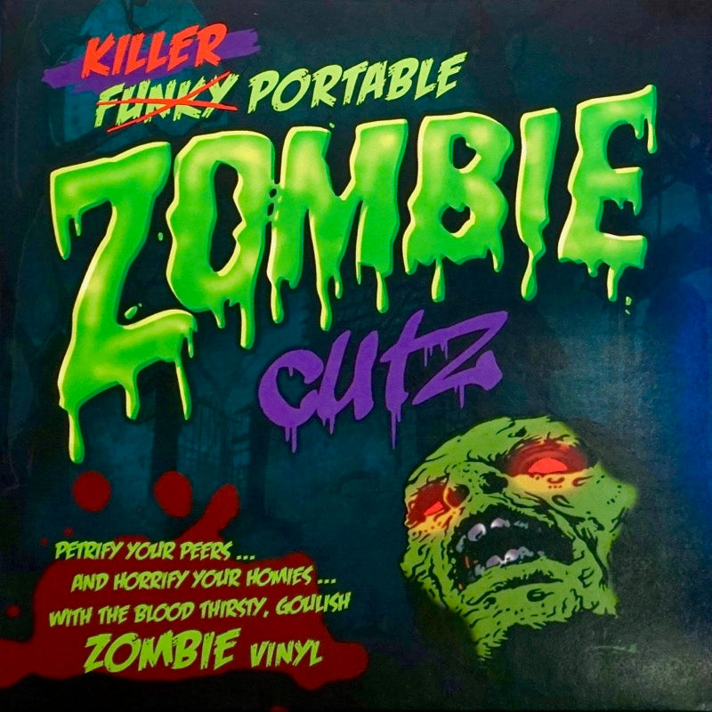 KILLER PORTABLE ZOMBIE CUTZ - 7IN (Violet Vinyl) – Jesse Dean Designs