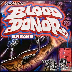 KAIR ONE - BLOOD DONOR BREAKS - 7IN (White Vinyl)