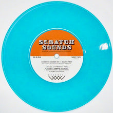 Load image into Gallery viewer, DJ WOODY SCRATCH SOUNDS NO. 1 -  7&quot; (BLUE VINYL)