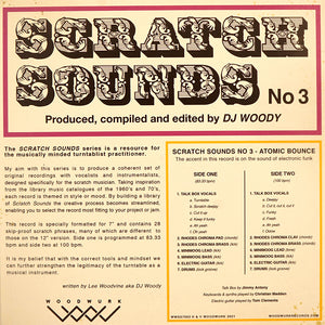 DJ WOODY SCRATCH SOUNDS NO. 3 -  7" (PINK VINYL)