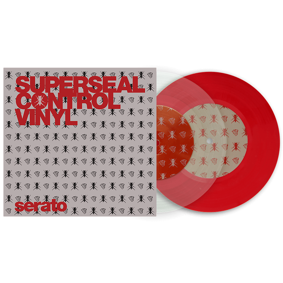 SUPERSEAL CONTROL VINYL - THUD RUMBLE X SERATO - 7IN (PAIR SUPERSEAL CONTROL VINYL - THUD RUMBLE X SERATO - 7IN (PAIR