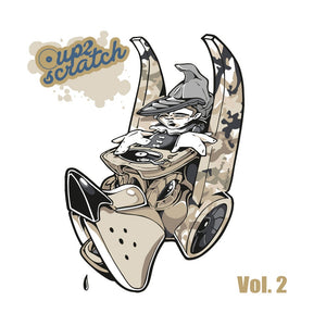 UP2 SCRATCH - CLEAR CUTS VOL.2 - DJ RIDM - 7IN (LATHE CUT CLEAR)