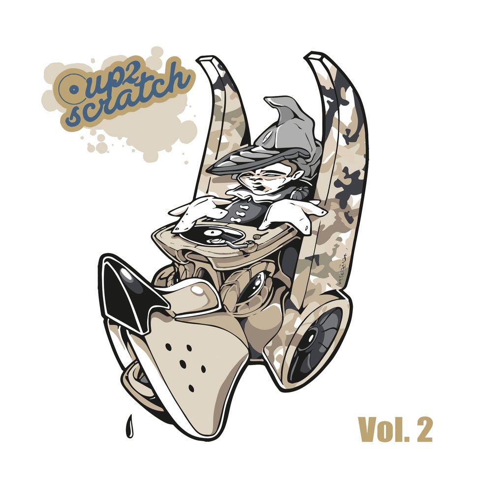 UP2 SCRATCH - CLEAR CUTS VOL.2 - DJ RIDM - 7IN (LATHE CUT CLEAR)