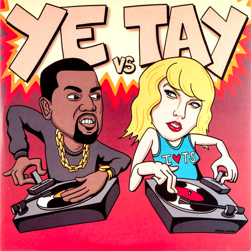 YE VS. TAY - SKRATCH SNOBS - 7IN (TRANSPARENT RED VINYL)