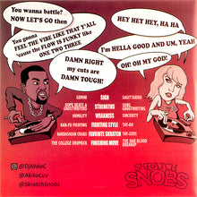 Load image into Gallery viewer, YE VS. TAY - SKRATCH SNOBS - 7IN (TRANSPARENT RED VINYL)
