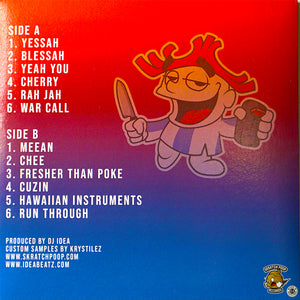 Skratch Poop - Hawaiian Kuts 7” Red Vinyl
