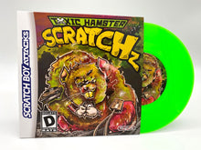 Load image into Gallery viewer, Toxic Hamster Scratchz 7&quot; by Because &amp; Imperial (SLIME GREEN Vinyl) LP