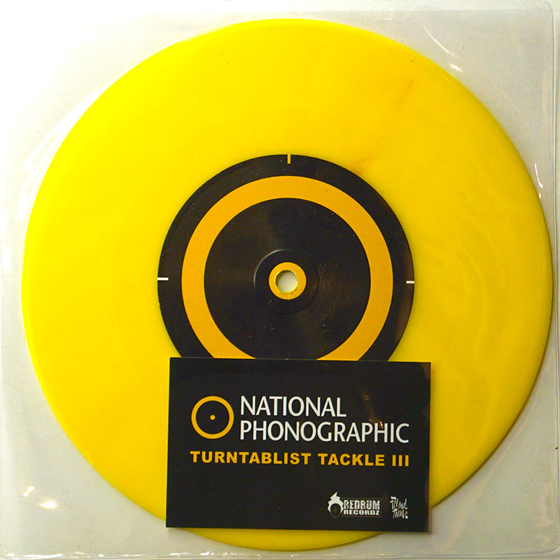 NATIONAL PHONOGRAPHIC - Turntablist Tackle Vol.3 - 7IN (YELOW VINYL)